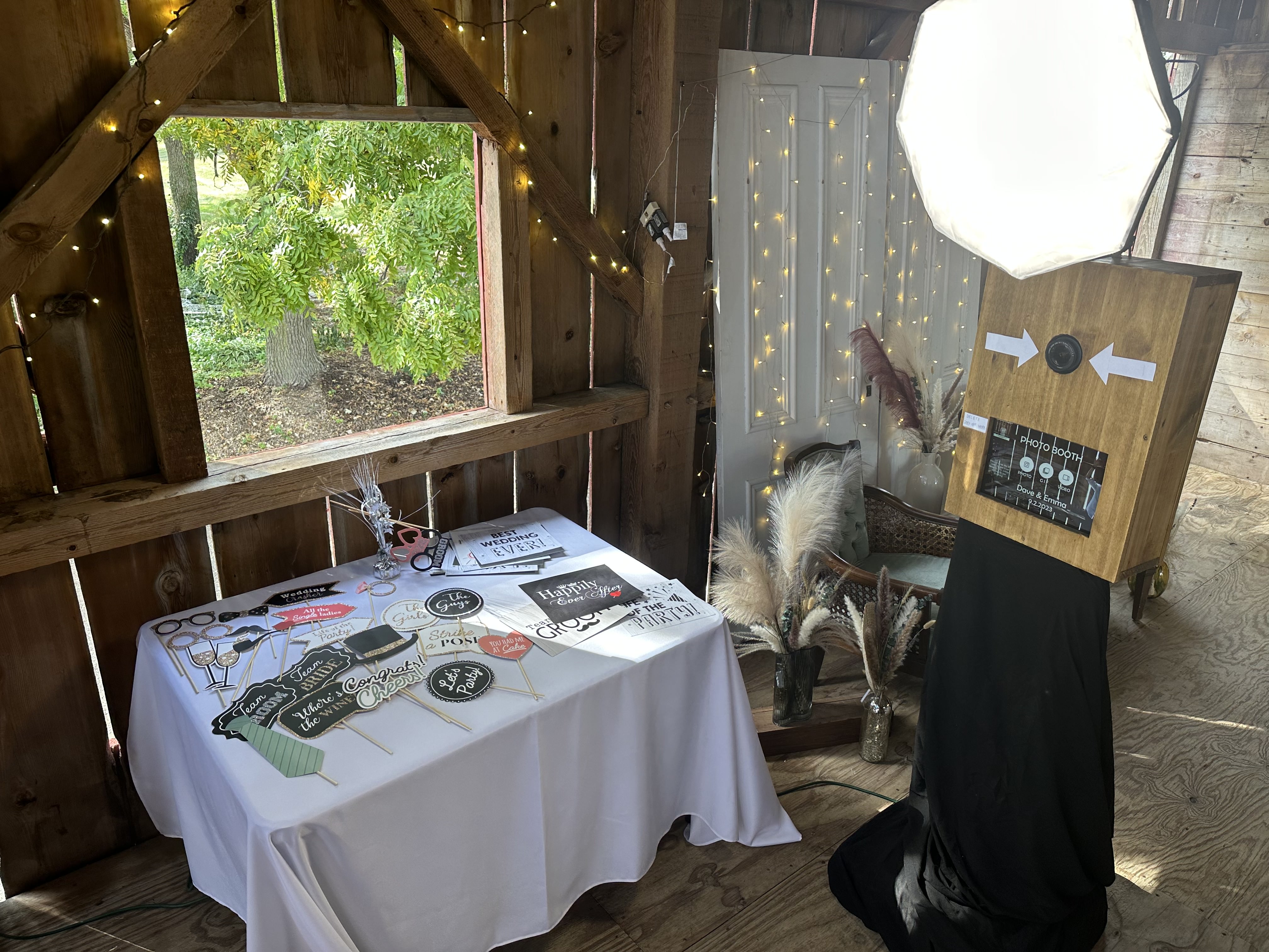 MKE Booths photo booth setup